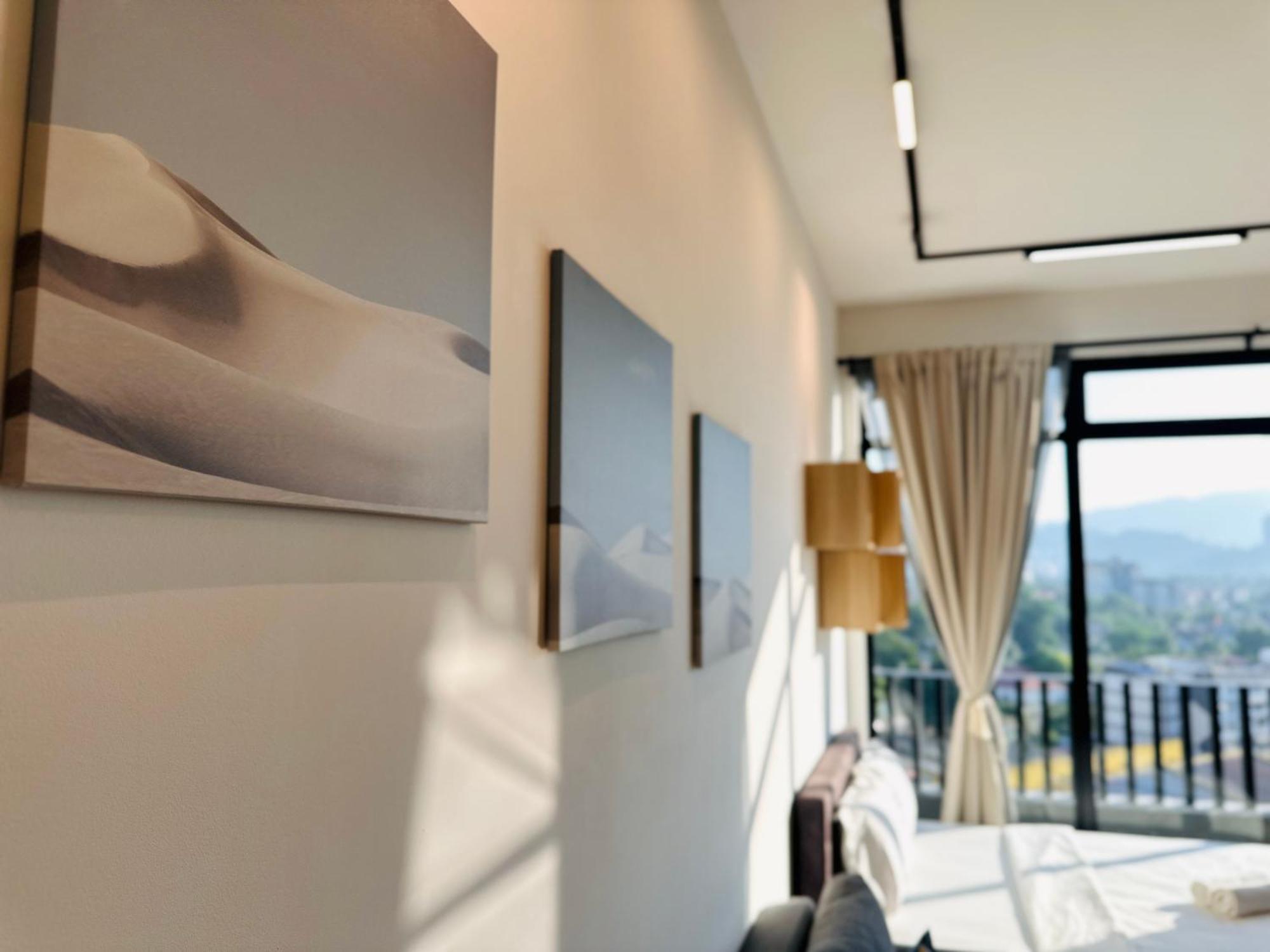 New Georgetown Instagramable 2Br Homestay For 10Pax 无敌美景两房民宿 Beacon Executive Suite Exterior photo