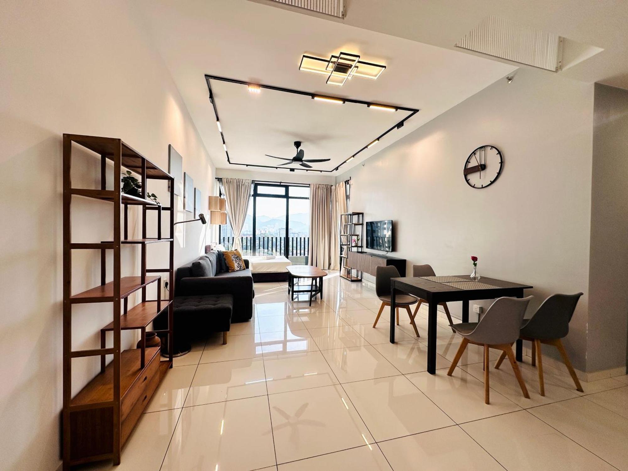 New Georgetown Instagramable 2Br Homestay For 10Pax 无敌美景两房民宿 Beacon Executive Suite Exterior photo